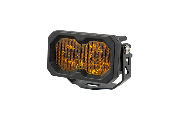 Diode Dynamics C2 2.0 Pro Yellow Combo/Driving Standard ABL (single) - DD8106S by Diode Dynamics - front view