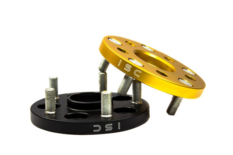 ISC Suspension Lexus/Toyota 5x114.3 Hub Centric (60 Hub Bore) Wheel Spacers 15mm Black (Pair) - WSLX15B for 2001-2015 Lexus I