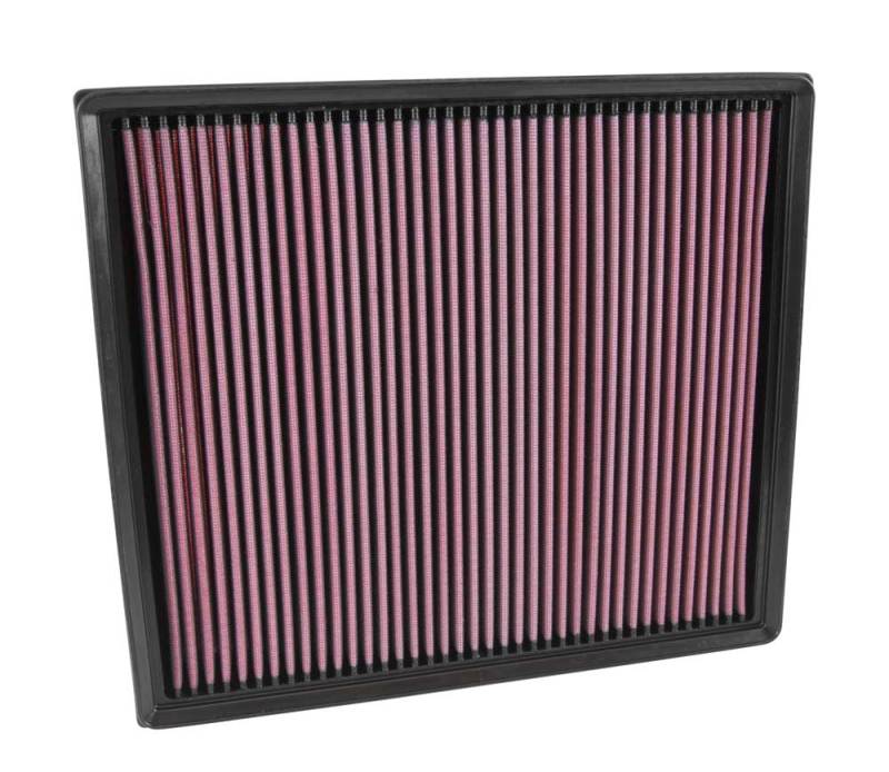K&N 11-17 Ford Transit/ 13-17 Ford Tourneo 2.2L DSL Replacement Air Filter - 33-3026 by K&N Engineering - angle view