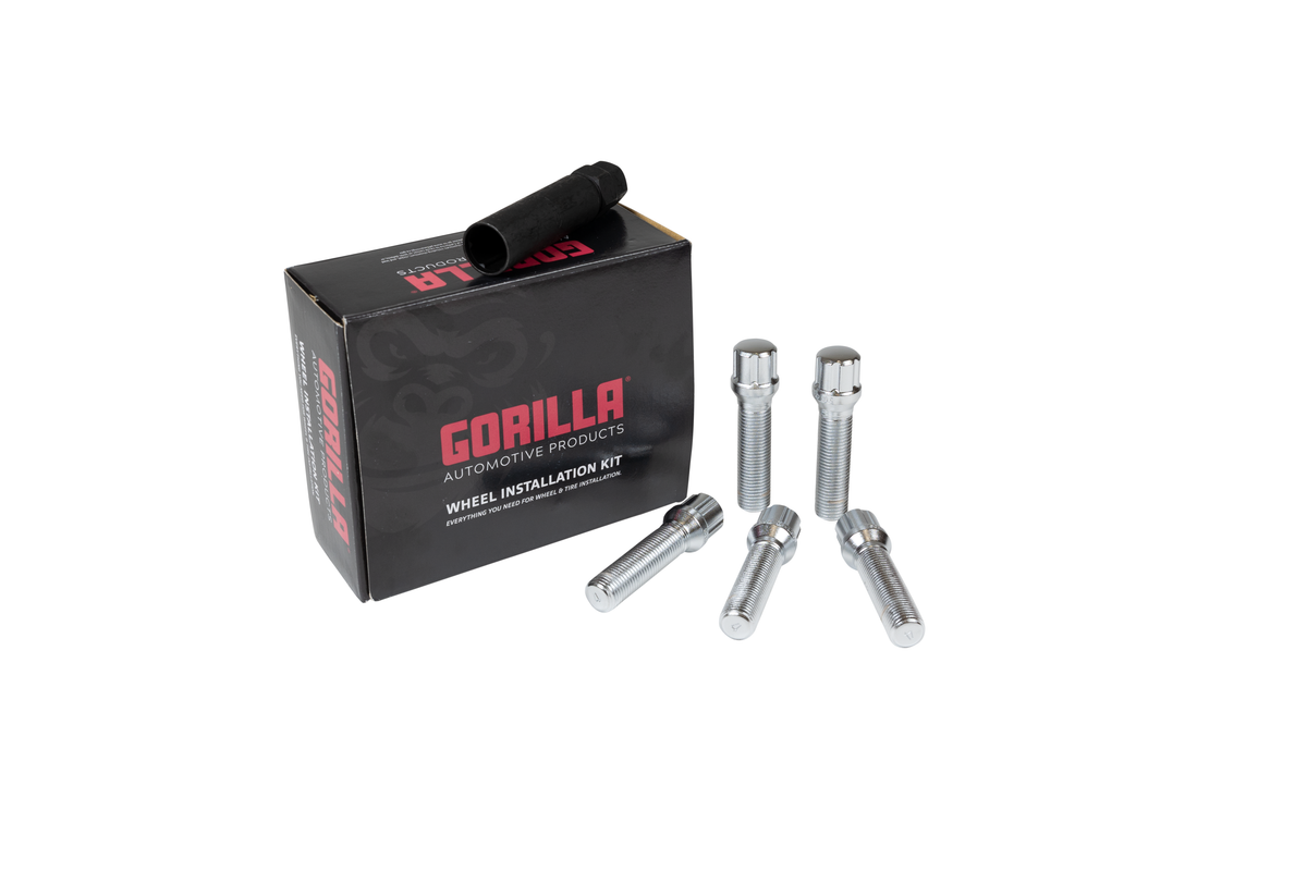 Gorilla Automotive - 5 Lug 14-1.25 Spline Bolt Wik CHR 45mm - K5BS-14125X45GR