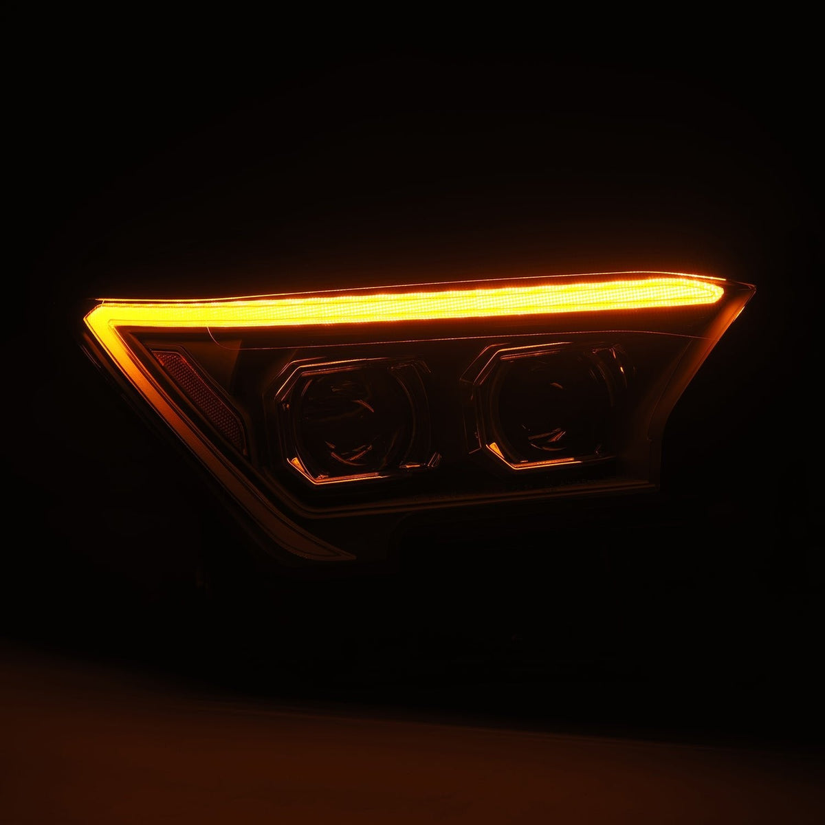 AlphaRex 2024 Toyota Tacoma LUXX-Series Projector Headlights (Pair) - Black w/Activation Light - 880329 for 2024 Toyota Tacom