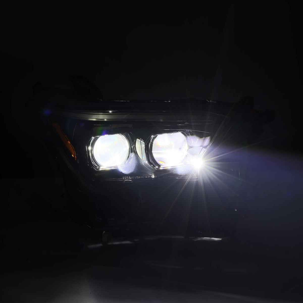 AlphaRex 2024 Toyota Tacoma LUXX-Series Projector Headlights (Pair) - Black w/Activation Light - 880329 for 2024 Toyota Tacom