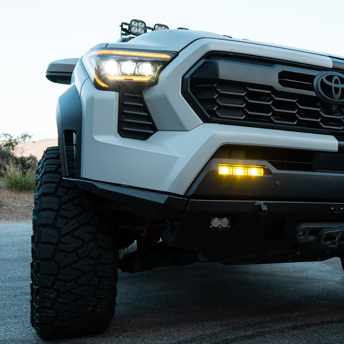 AlphaRex Wiring Adapter 24-25 Toyota Tacoma/22-25 Tundra/Sequoia Dual Color LED Projector Fog Lights - 210083 for 2024-2025 T