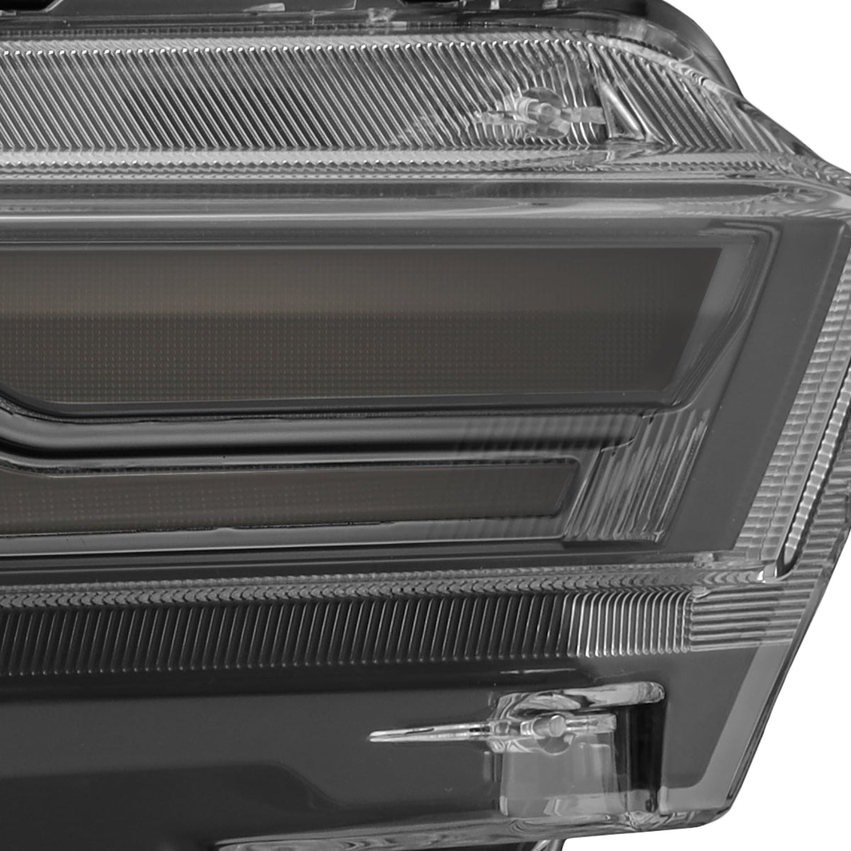 AlphaRex 24-26 Ford Ranger NOVA LED Proj Headlights Alpha Blk w/Activ Light/Seq Signal/Switchback - 880892 for 2024-2026 Ford