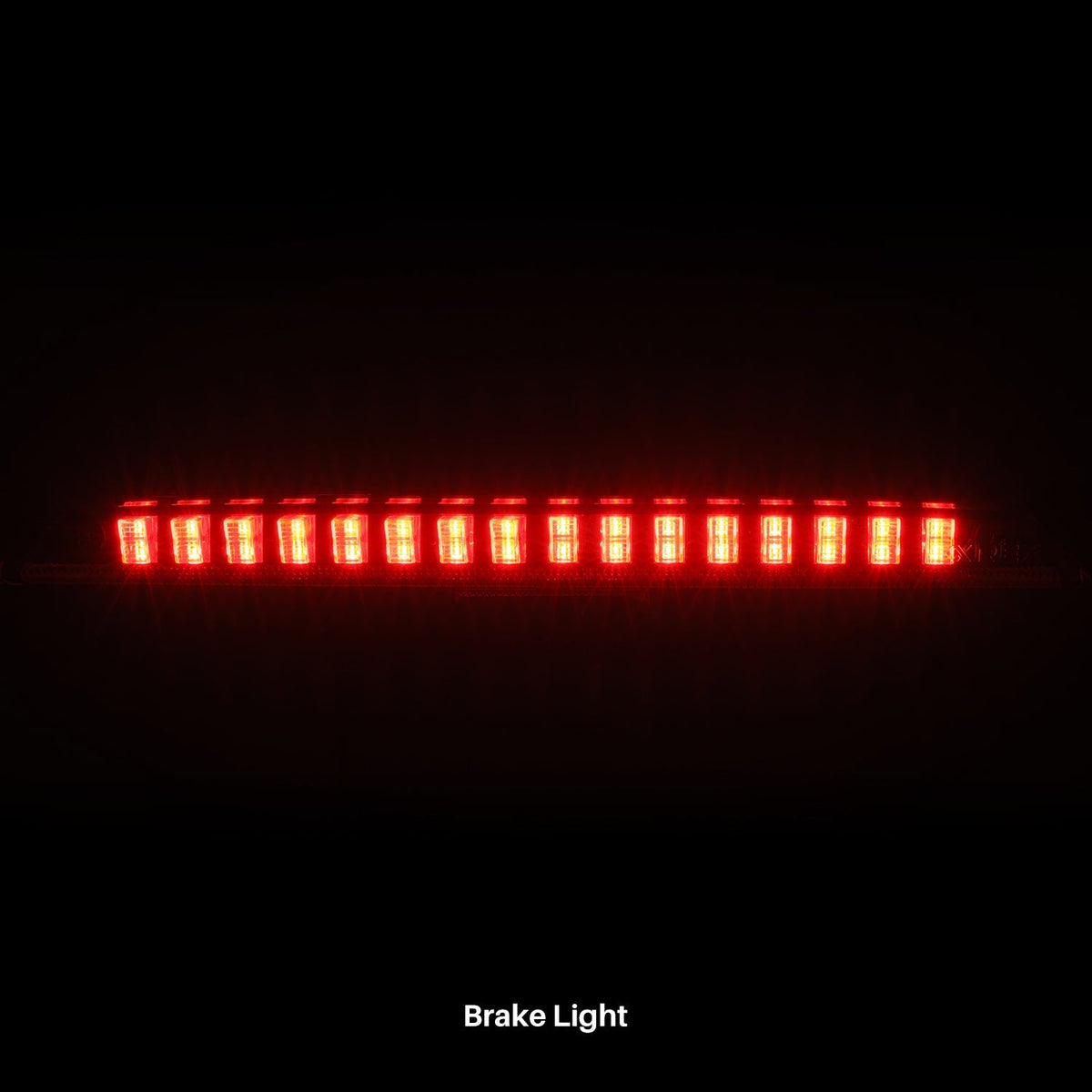 AlphaRex 2024+ Toyota Land Cruiser NOVA Series LED Third Brake Light Alpha - Black - 220089