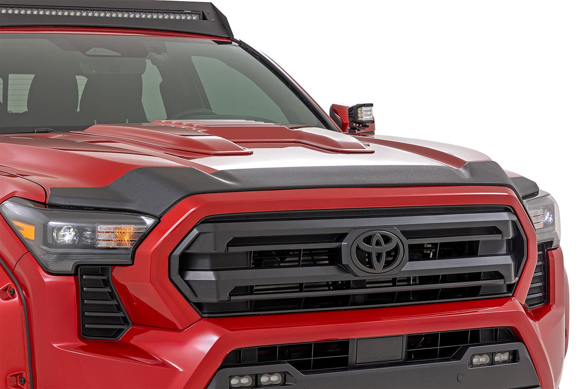 Rough Country - Hood Protector - Gloss Black - Toyota Tacoma 2WD/4WD (2024-2026)