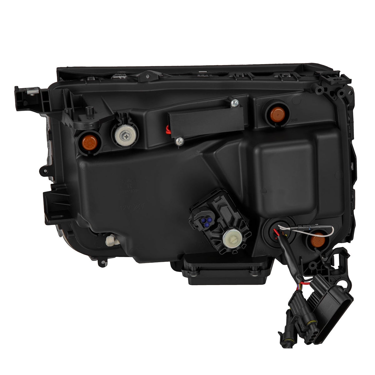 AlphaRex 24-26 Toyota LC Heritage LUXX LED Proj Headlight Alpha Blk  w/Activ Lt/Seq Signal/Switchbk - 880898