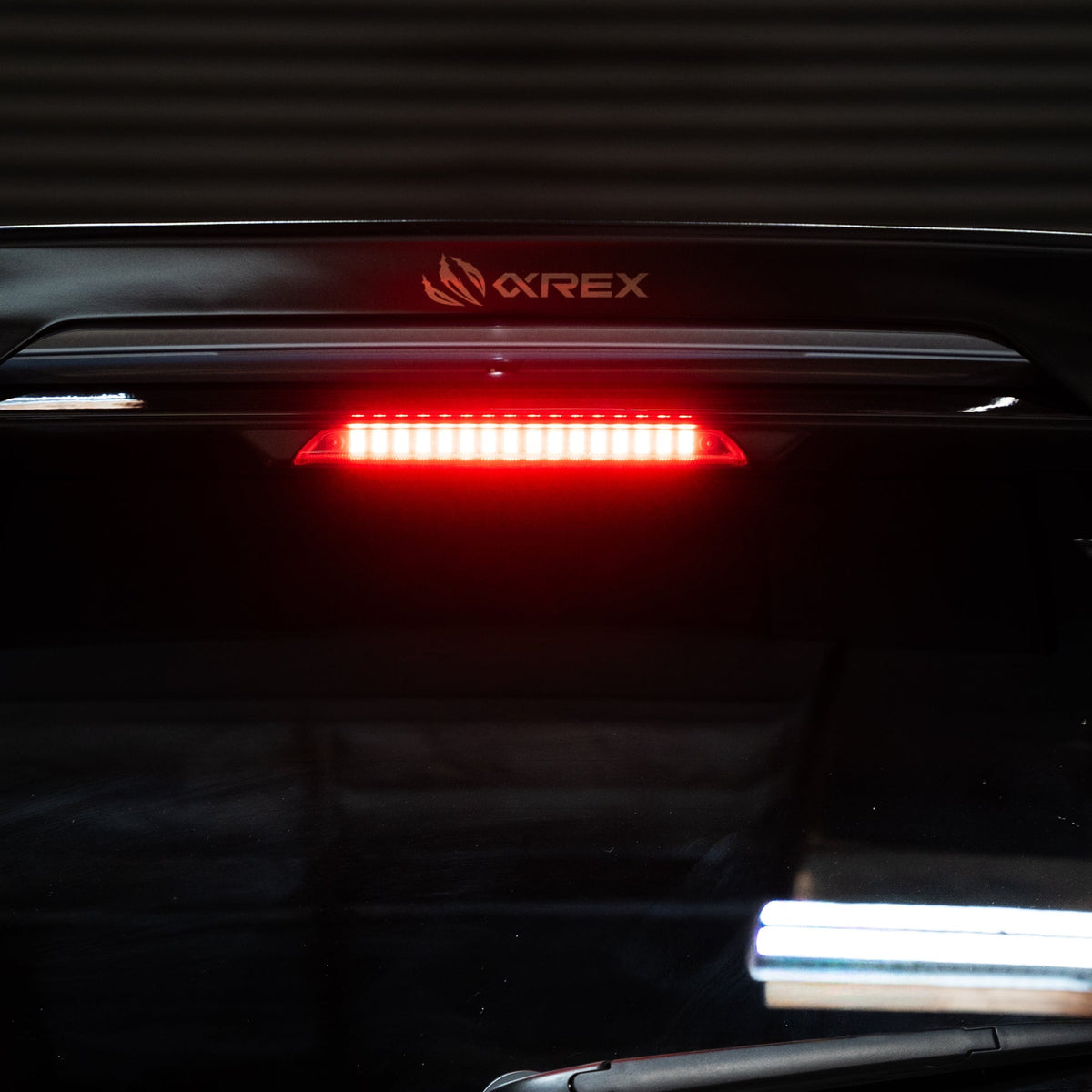 AlphaRex 2024+ Toyota Land Cruiser NOVA Series LED Third Brake Light Alpha - Black - 220089
