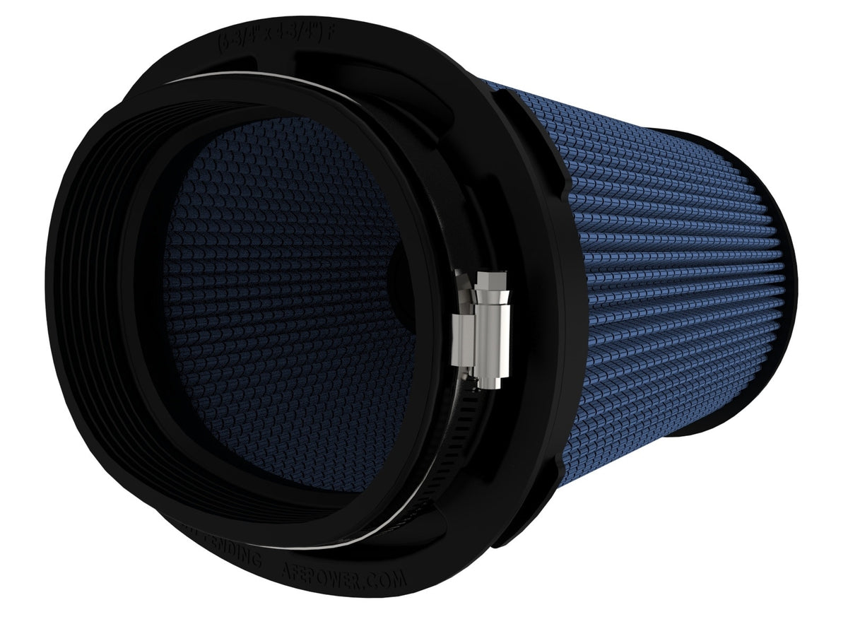 aFe Magnum FLOW Pro 5R Replacement Air Filter (6.75x4.75)F x (8.25x6.25)B(mt2) x (7.2x5)T x 7H - 24-91107
