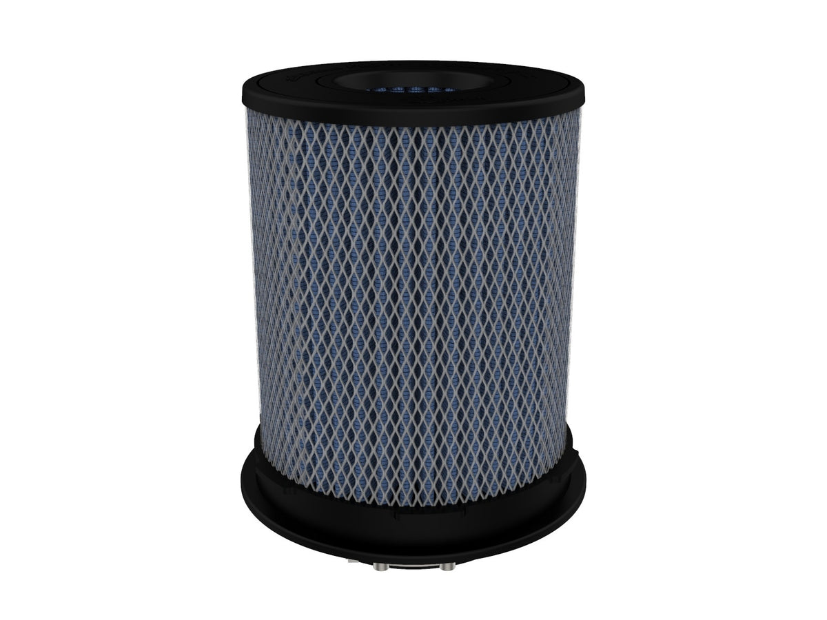 aFe Magnum Flow Pro 5R Air Filter 4in. Flange ID x 6-1/2in. Base x 6-1/2in. Top x 8 in. Height - 24-91153