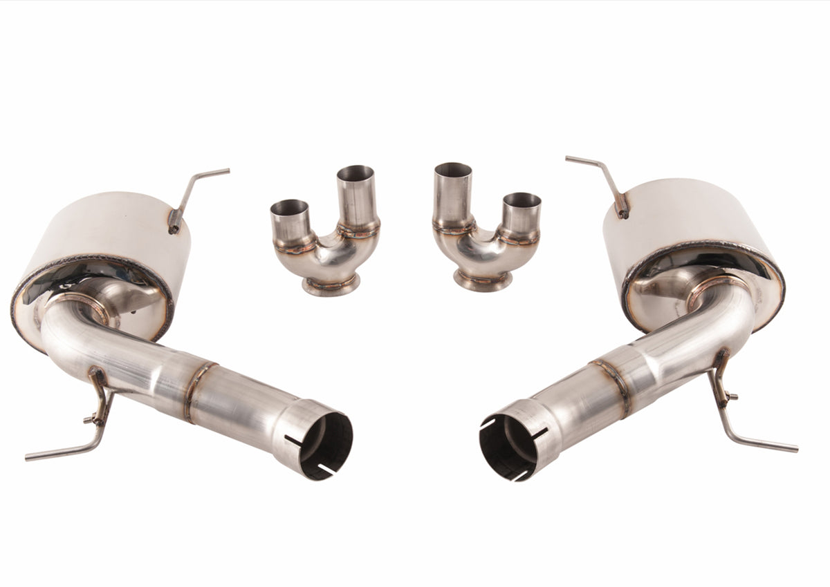 AWE Tuning BMW F10 M5 Touring Edition Axle-Back Exhaust Diamond Black Tips - 3015-43066