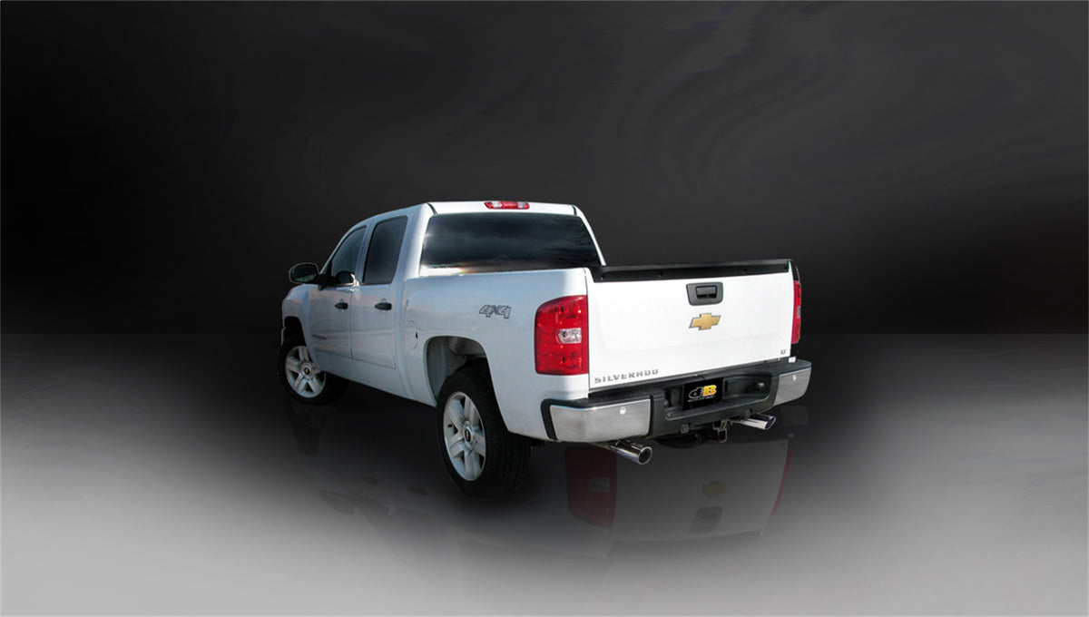 Corsa 1999-2007 Chevrolet Silverado Reg. Cab/Long Bed 1500 4.8L V8 Polished Sport Cat-Back Exhaust - 24275