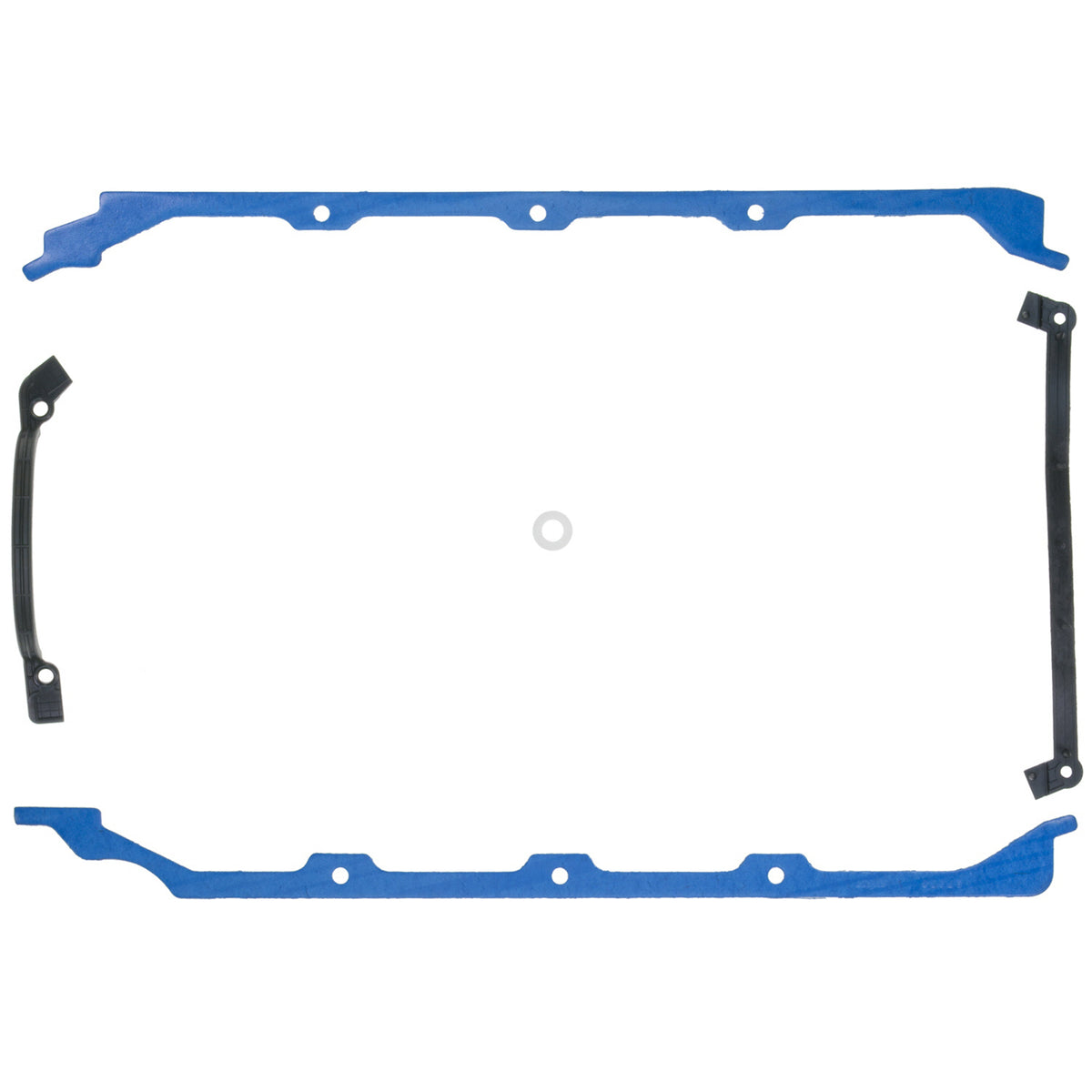 Fel-Pro 1828 Engine Oil Pan Gasket Set Rubber-coated fiber w/steel core - front view