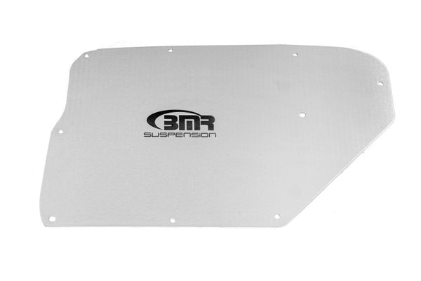 BMR 64-67 A-Body A/C Delete Panel (Aluminum) - Bare w/ BMR Logo - FP006L by BMR Suspension