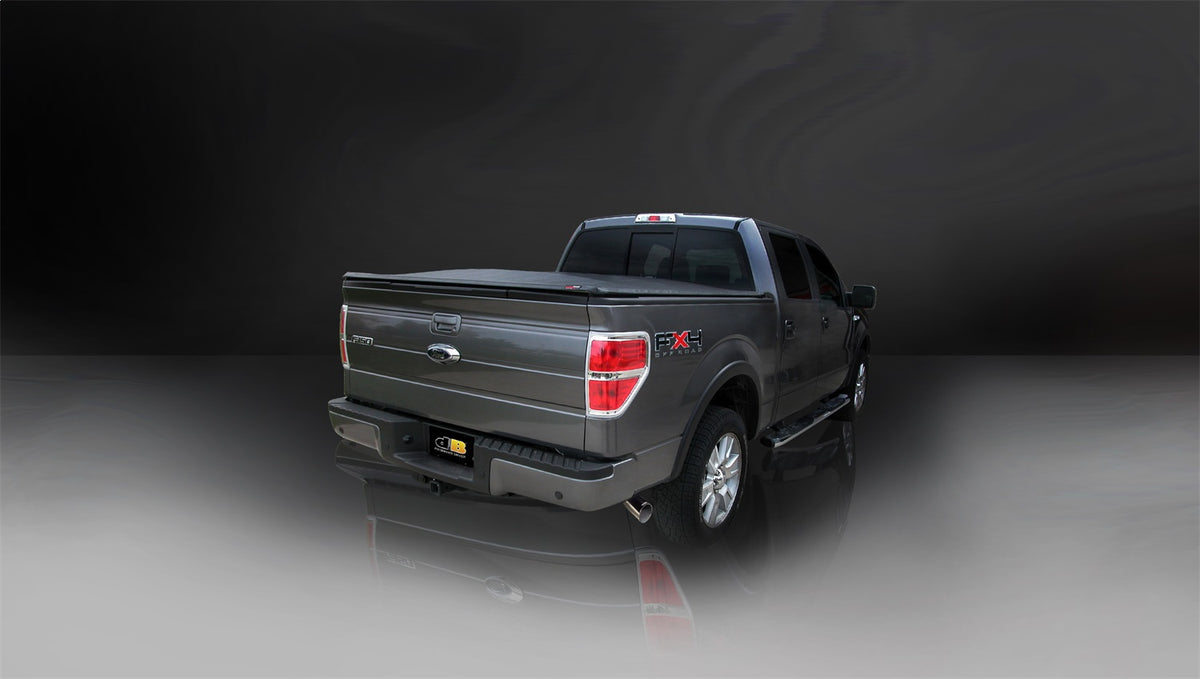 Corsa 2006-2008 -08 Ford F-150 SuperCrew/6.5ft Bed 4.6L V8 Polished Sport Cat-Back Exhaust - 24383
