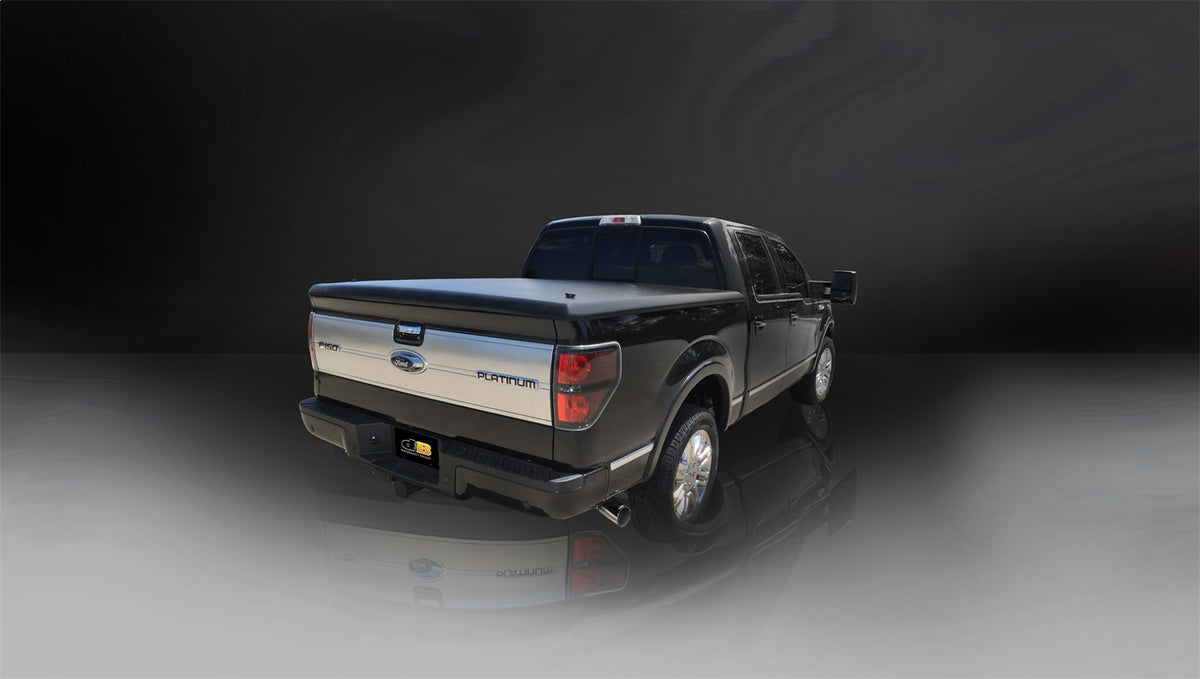 Corsa 2011-2014 Ford F-150 6.2L V8 Polished Sport Cat-Back Exhaust - 24394
