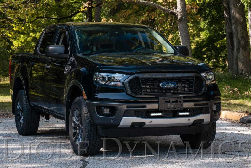 Diode Dynamics 19-21 Ford Ranger SS6 LED Lightbar Kit - Amber Wide - DD6595