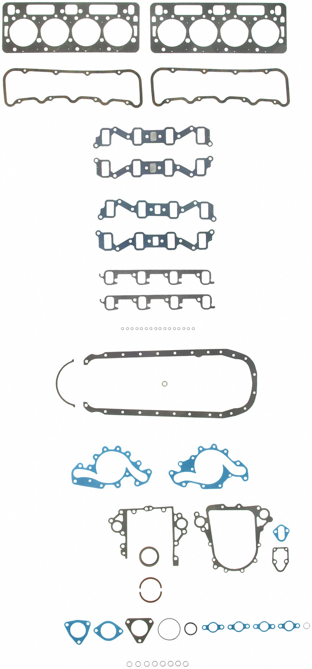 Fel-Pro Chevrolet C10 260-1315 Engine Gasket Set - 2601315 for 1982-1986 Chevrolet C10 - front view