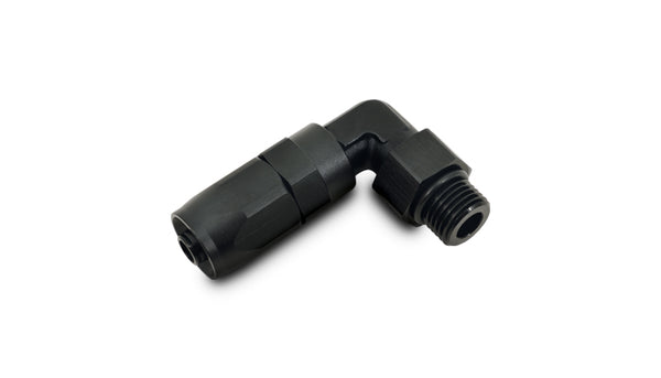 Vibrant Male -6AN 90 Degree Hose End Fitting - 9/16-18 Thread (6) - 24902