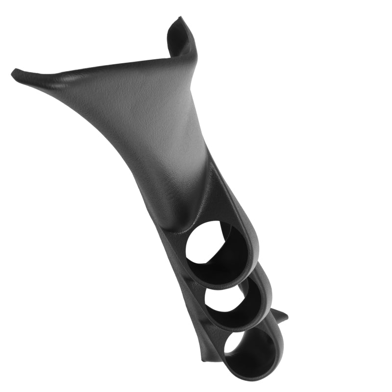 Autometer 00-04 Mazda Protege Black 52mm Triple Pillar - 22657