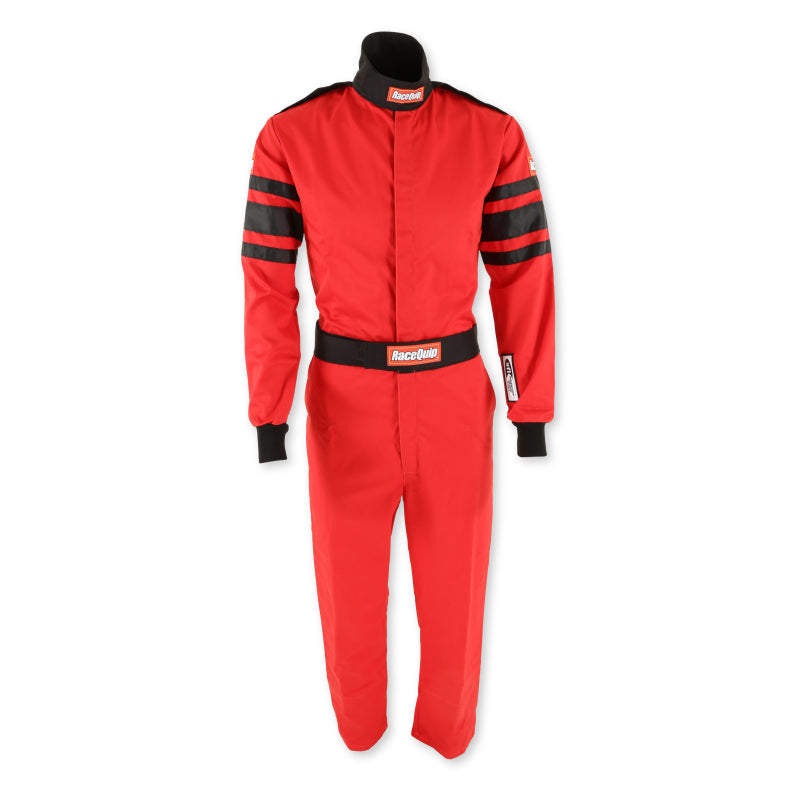 RaceQuip Red SFI-1 1-L Suit - Large - 110015RQP