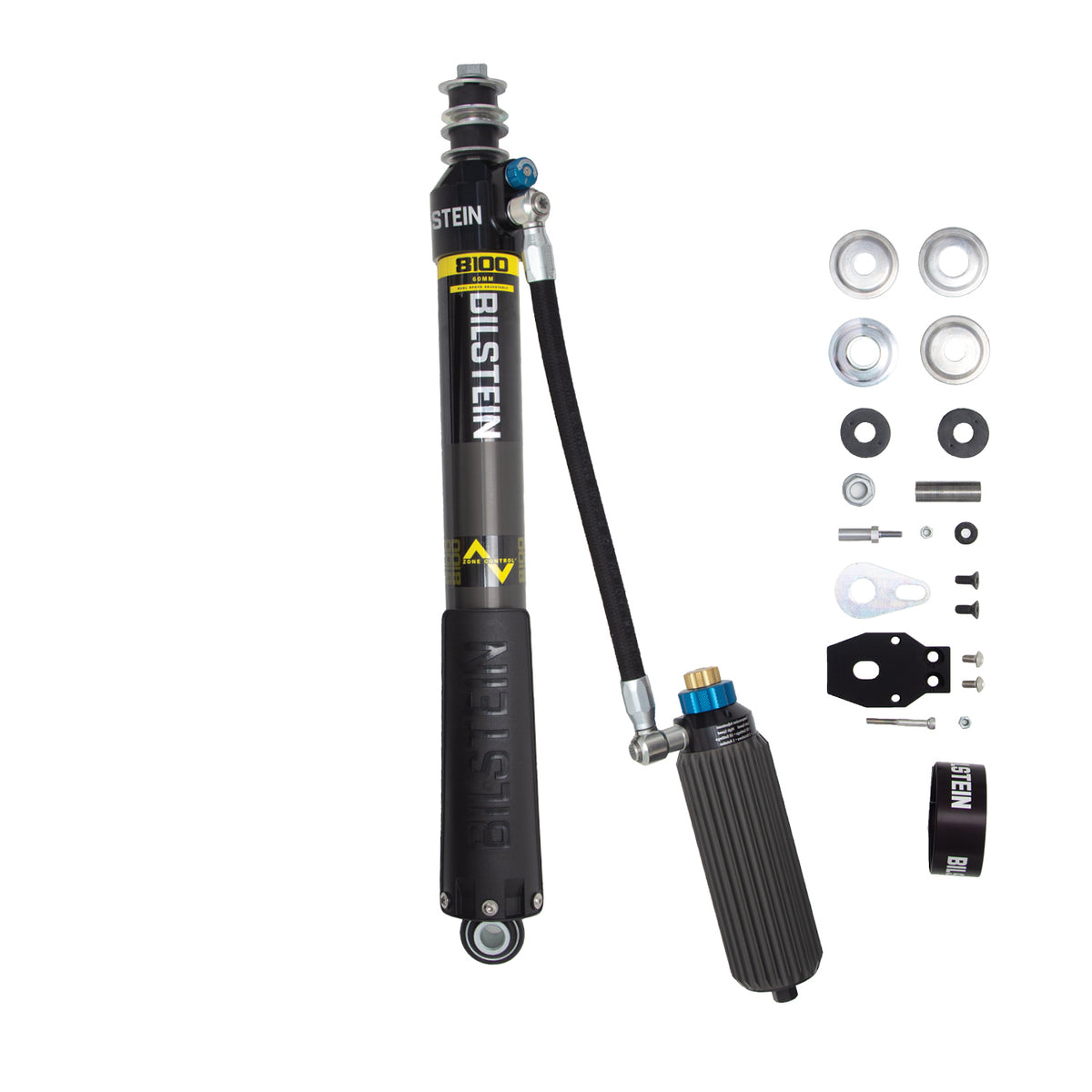 Bilstein 2022+ Toyota Tundra 4WD B8 8100 Black Hawk 3-Way Adj. Shock Absorber - Rear Left - 25-332315