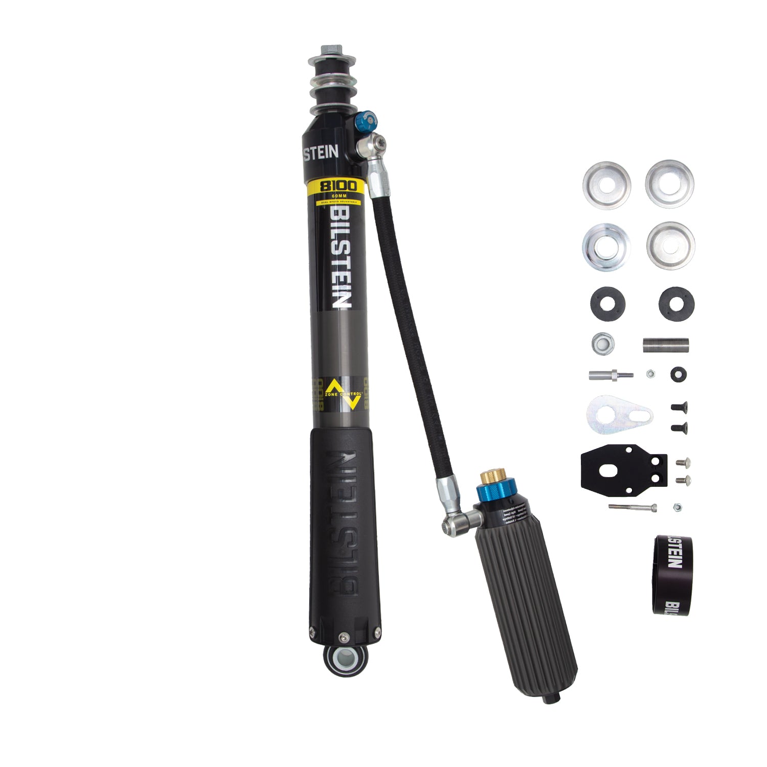Bilstein 2022+ Toyota Tundra 4WD B8 8100 Black Hawk 3-Way Adj. Shock Absorber - Rear Left - 25-332315