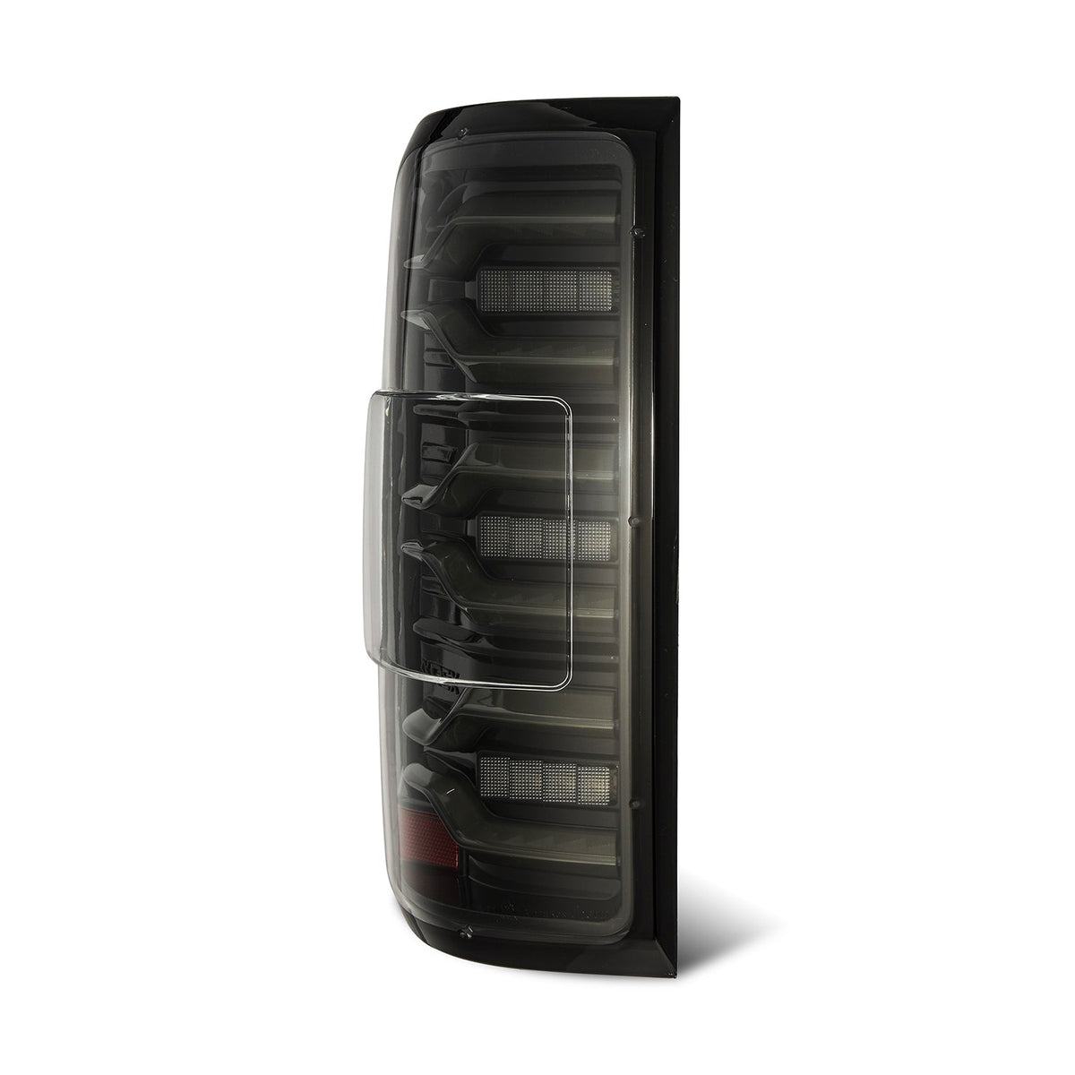 Alpharex 2025 Dodge Ram 1500 Luxx-Series LED Tail Lights - Alpha Black - 640032 for 2025 Dodge Ram 1500 - angle view