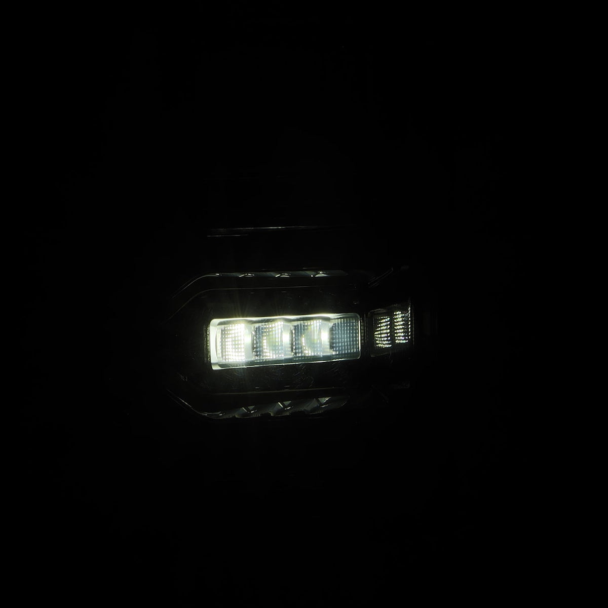 Alpharex 2025 Dodge Ram 1500 Luxx-Series LED Tail Lights - Alpha Black - 640032 for 2025 Dodge Ram 1500 - close-up