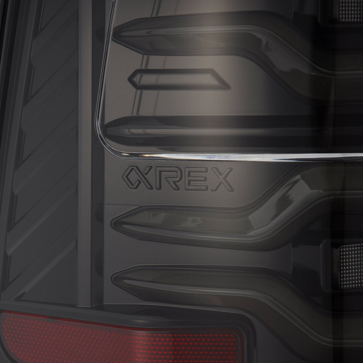 Alpharex 2025 Dodge Ram 1500 Luxx-Series LED Tail Lights - Alpha Black - 640032 for 2025 Dodge Ram 1500 - additional view