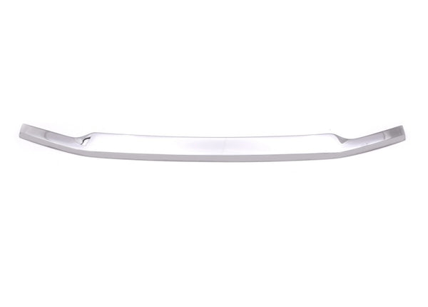 AVS 02-09 Chevy Trailblazer Aeroskin Low Profile Hood Shield - Chrome - 622088 for 2002-2009 Chevrolet Trailblazer - front vi
