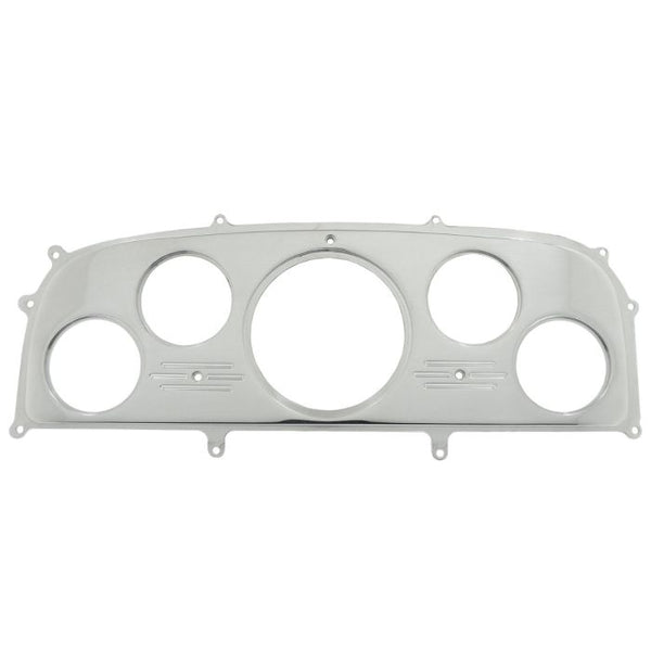 AutoMeter Mounting Sol. 1959 Ford Galaxie Billet Panel/Gauge Kit - 3-3/8in. (x1) & 2-1/16in. (x4) - 2969
