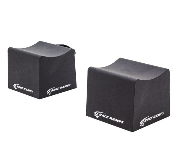 Race Ramps 12in. High Supercar Wheel Cribs (Extra Wide) - RR-WC-12-SC by Race Ramps