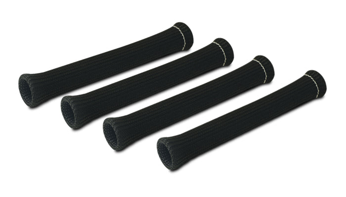Vibrant 3/4in Dia Spark Plug Boot Insulator (4/Pack) Black color - 25891