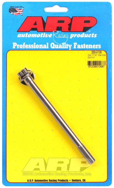 ARP GM 7/16 Mandrel Bolt Kit - 330-0709