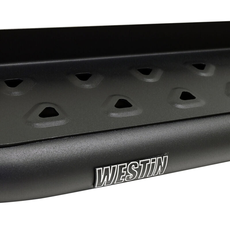 Westin 24-26 Toyota Land Cruiser Outlaw Running Boards Textured Black - 28-33795
