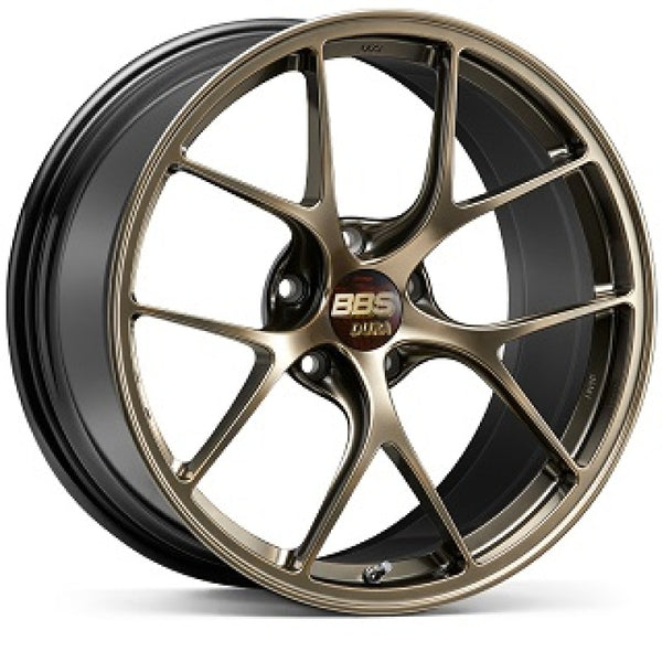 BBS RI-D 19x11 / 5x130 / ET63 / 71.6mm CB Diamond Gold Wheel - RI008DG by BBS