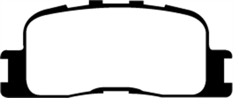 EBC 02-03 Lexus ES300 3.0 Ultimax2 Front Brake Pads - UD906 for 2005-2018 Toyota Tacoma - front view