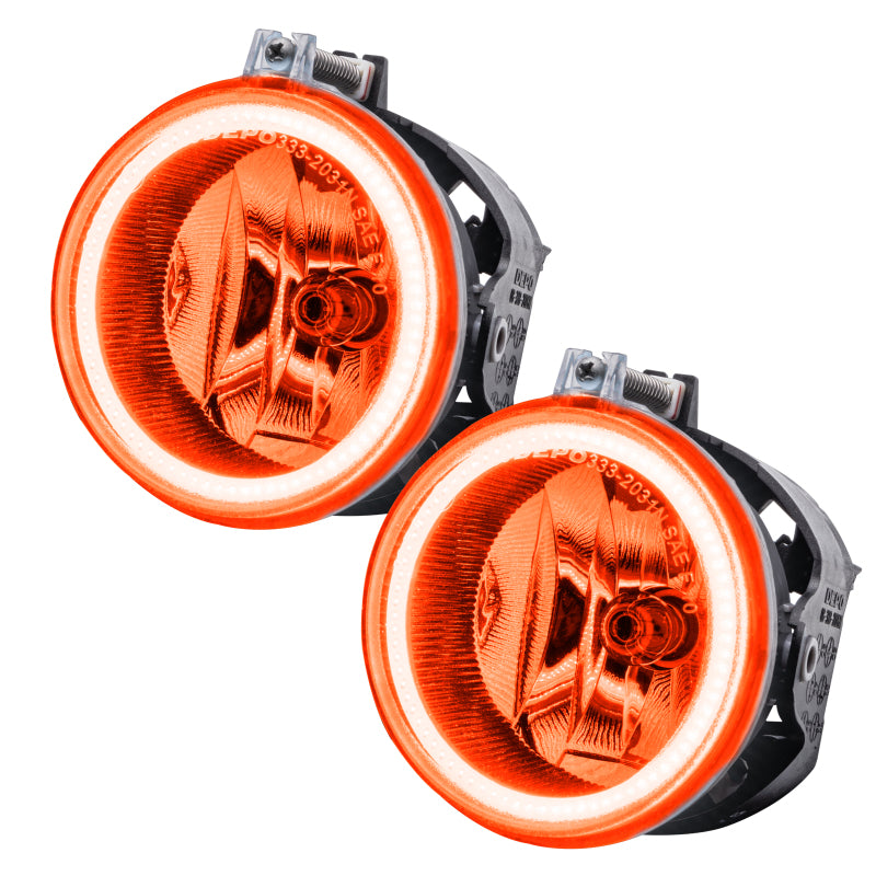 Oracle Lighting 11-16 Jeep Patriot Pre-Assembled LED Halo Fog Lights -Amber SEE WARRANTY - 8195-005
