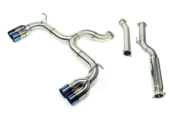 ISR Performance Race Exhaust - 2009+ Hyundai Genesis Coupe 2.0T - IS-RCE-GEN20 by ISR Performance - front view