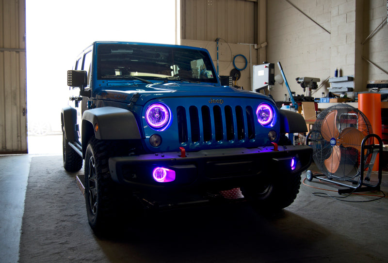 Oracle 07-16 Jeep Wrangler JK SMD HL - ColorSHIFT w/ BC1 Controller SEE WARRANTY - 7079-335