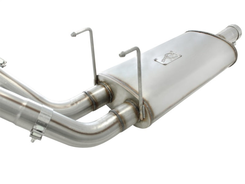 aFe MACHForce XP Exhausts Cat-Back SS-409 EXH CB Dodge Ram 1500 5.7L HEMI 09-13 Polished - 49-42013-P