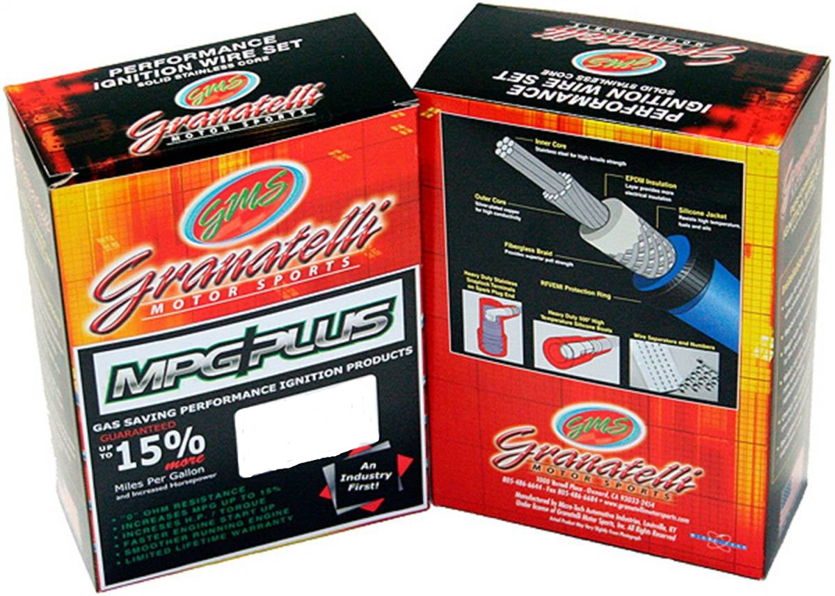 Granatelli 05-09 Buick Lacrosse 6Cyl 3.8L Performance Ignition Wires - 26-1851S