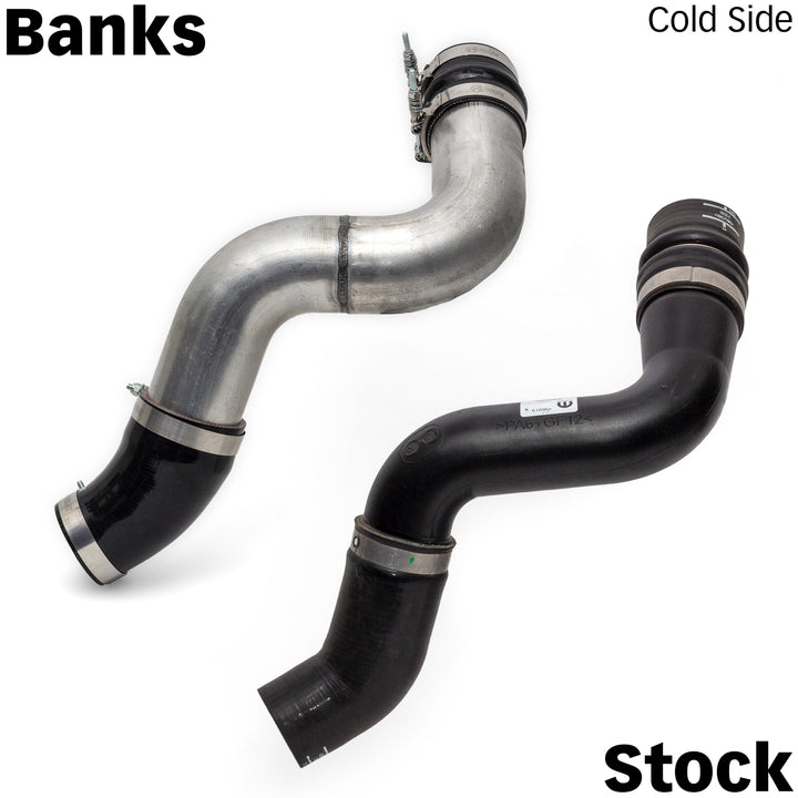 Banks Power 19-21 Ram 2500/3500 6.7L Cummins Boost Tube Upgrade Kit - Red Raw Finish - 26006