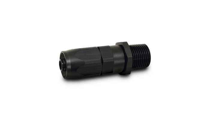 Vibrant -16AN Male NPT Straight Hose End Fitting - 3/4 NPT - 26010