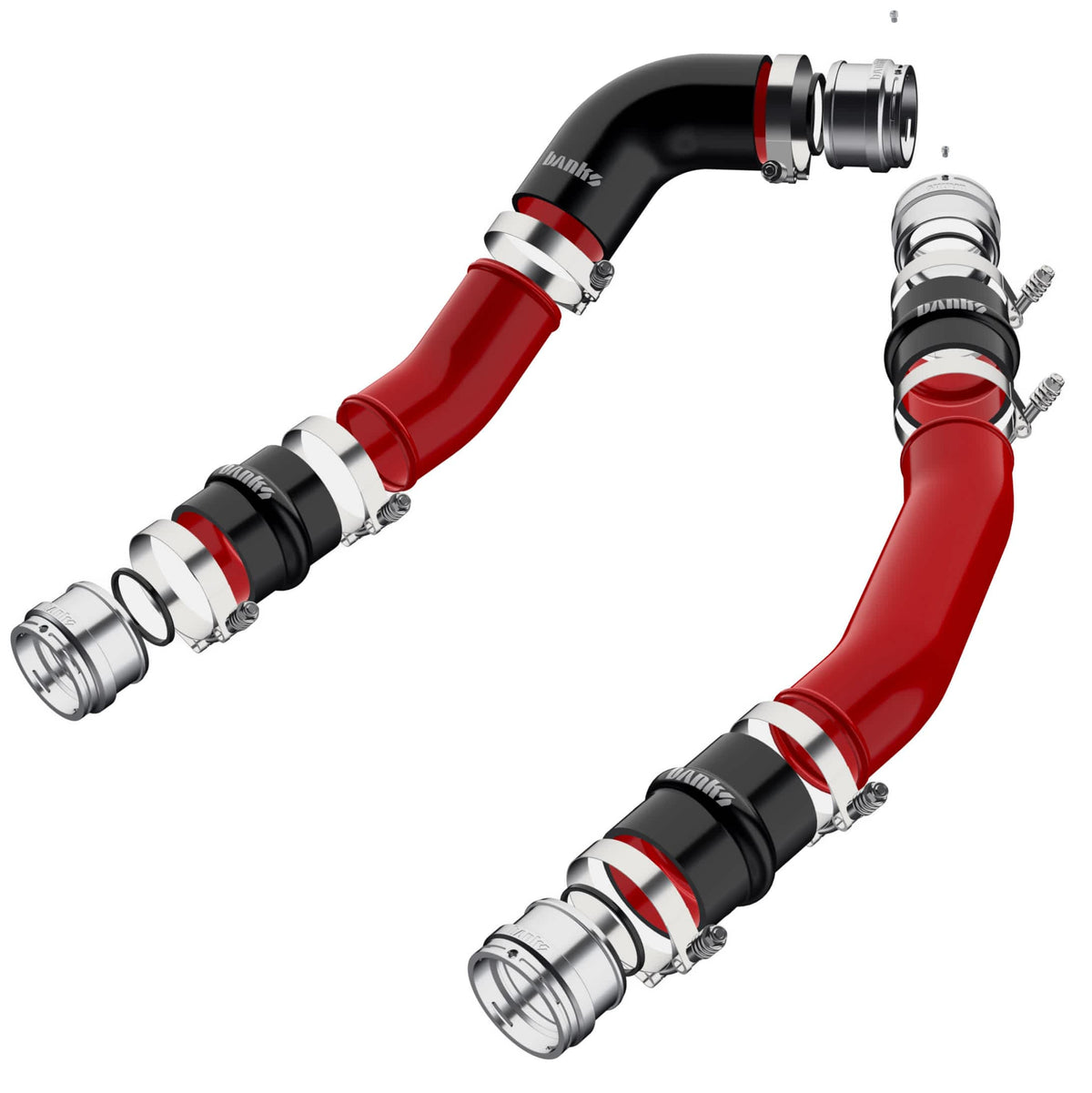 Banks Power 2024 Toyota Tacoma Boost Tube System - Red - 26012 - Image 2