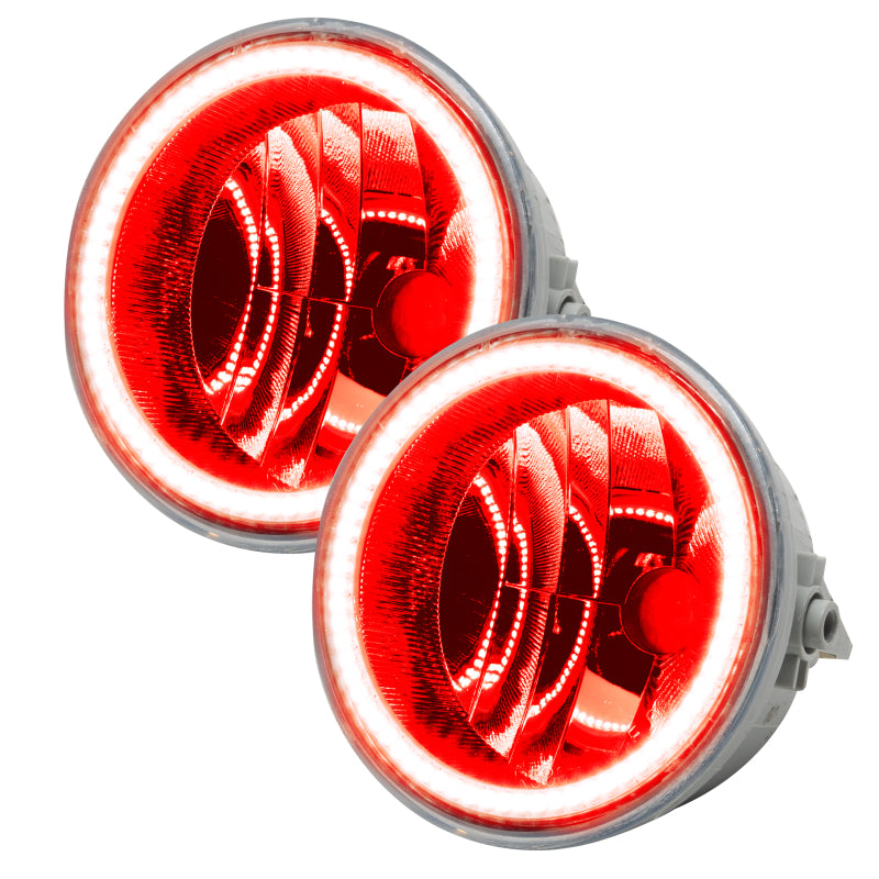 Oracle Lighting 06-10 Ford F-150 Pre-Assembled LED Halo Fog Lights -Red SEE WARRANTY - 7044-003