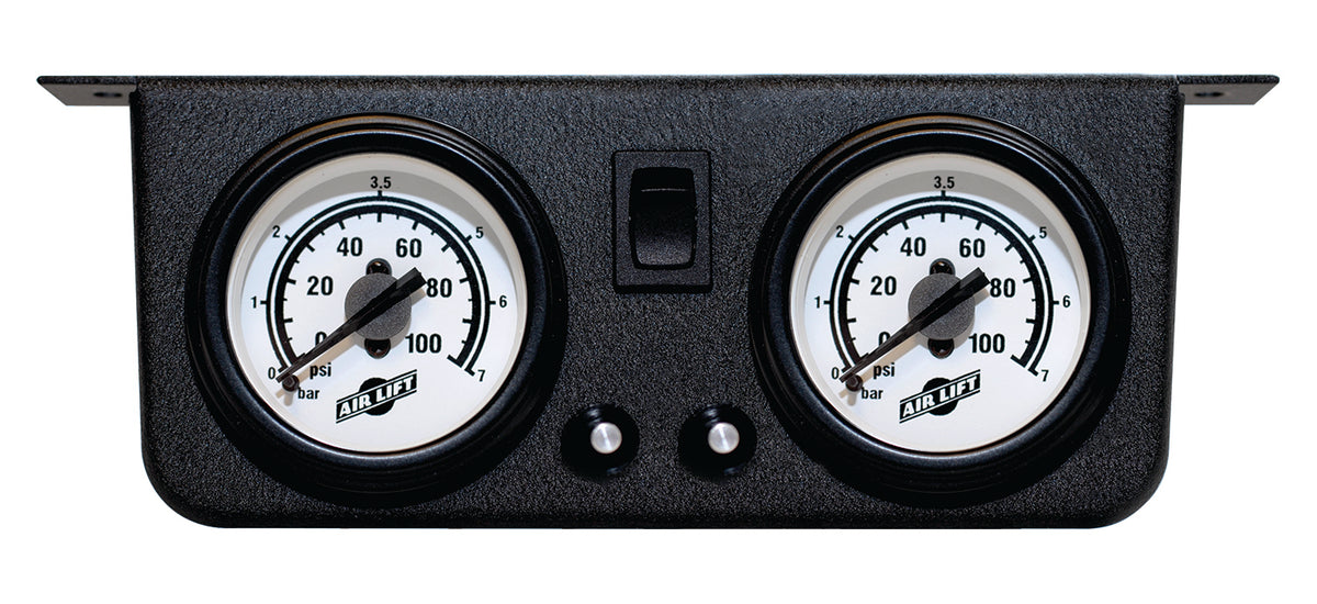 Air Lift Dual Gauge Panel Assembly for 25812 - 26159