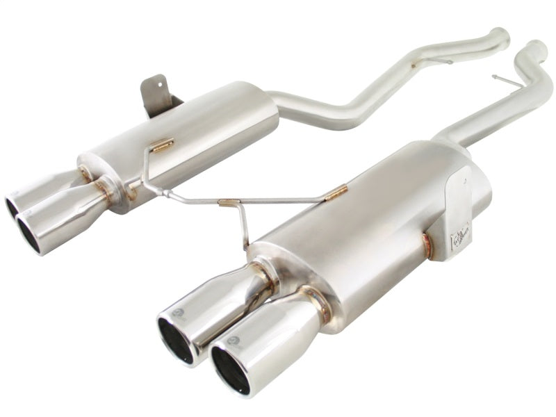 aFe MACHForce XP Exhaust Cat-Back SS-304 08-13 BMW M3 (E90) V8-4.0L - 49-36311-P