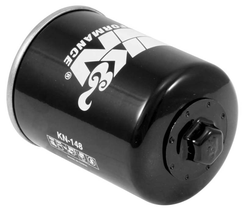 K&amp;N 01-12 Yamaha FJR 1300/1300A/1300AE/1300AS 2.688in OD x 3.813in H Oil Filter - KN-148